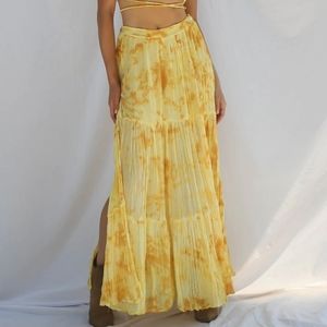 Jen's Pirate Booty Songbird Tie Dye Maxi Skirt NWOT